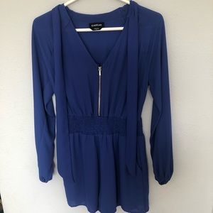 bebe long sleeve romper